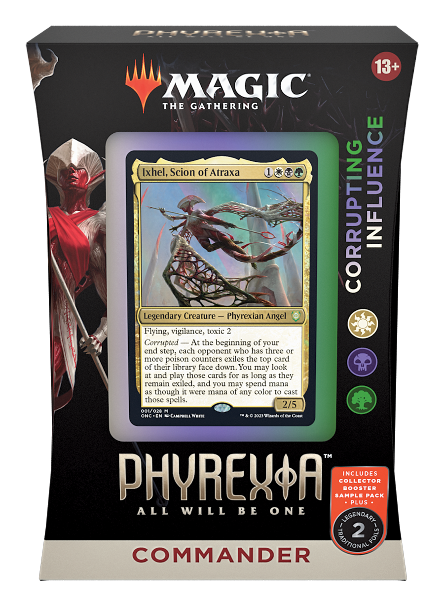 Magic the Gathering - Phyrexia All Will Be One - Commander deck : Corrupting influence (English)
