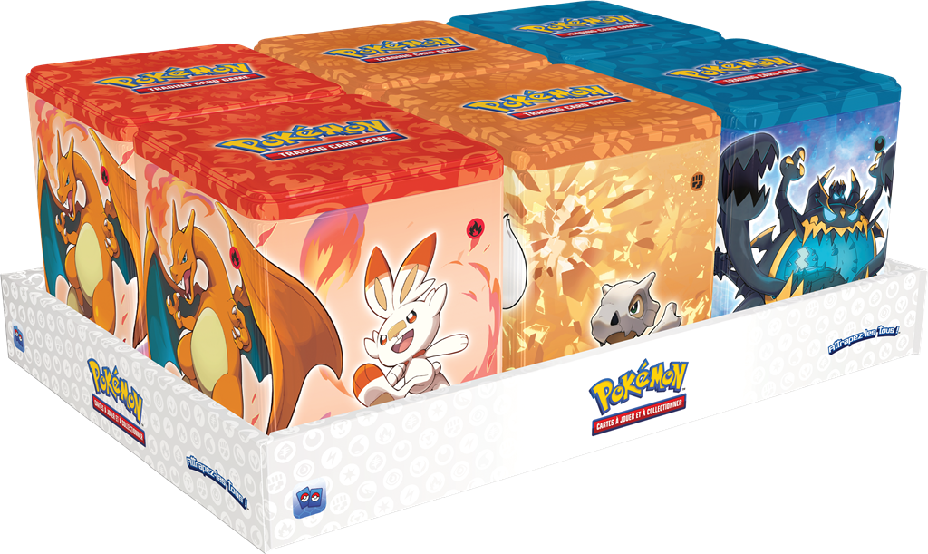 Pokémon - Tin cube - Feu/combat/ombre
