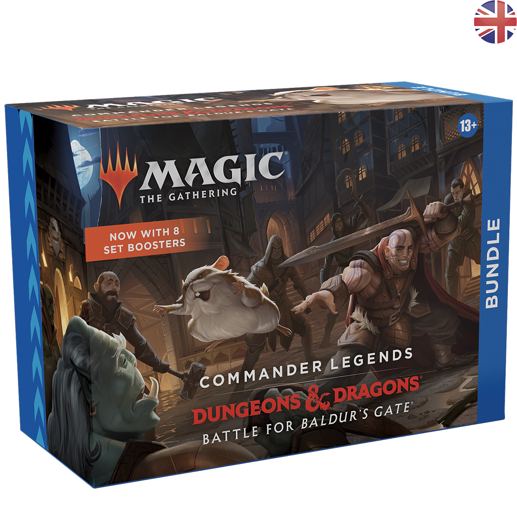 Magic the Gathering - Dungeons & Dragons : Commander Legends, Battle for Baldur's Gate - Bundle (English)