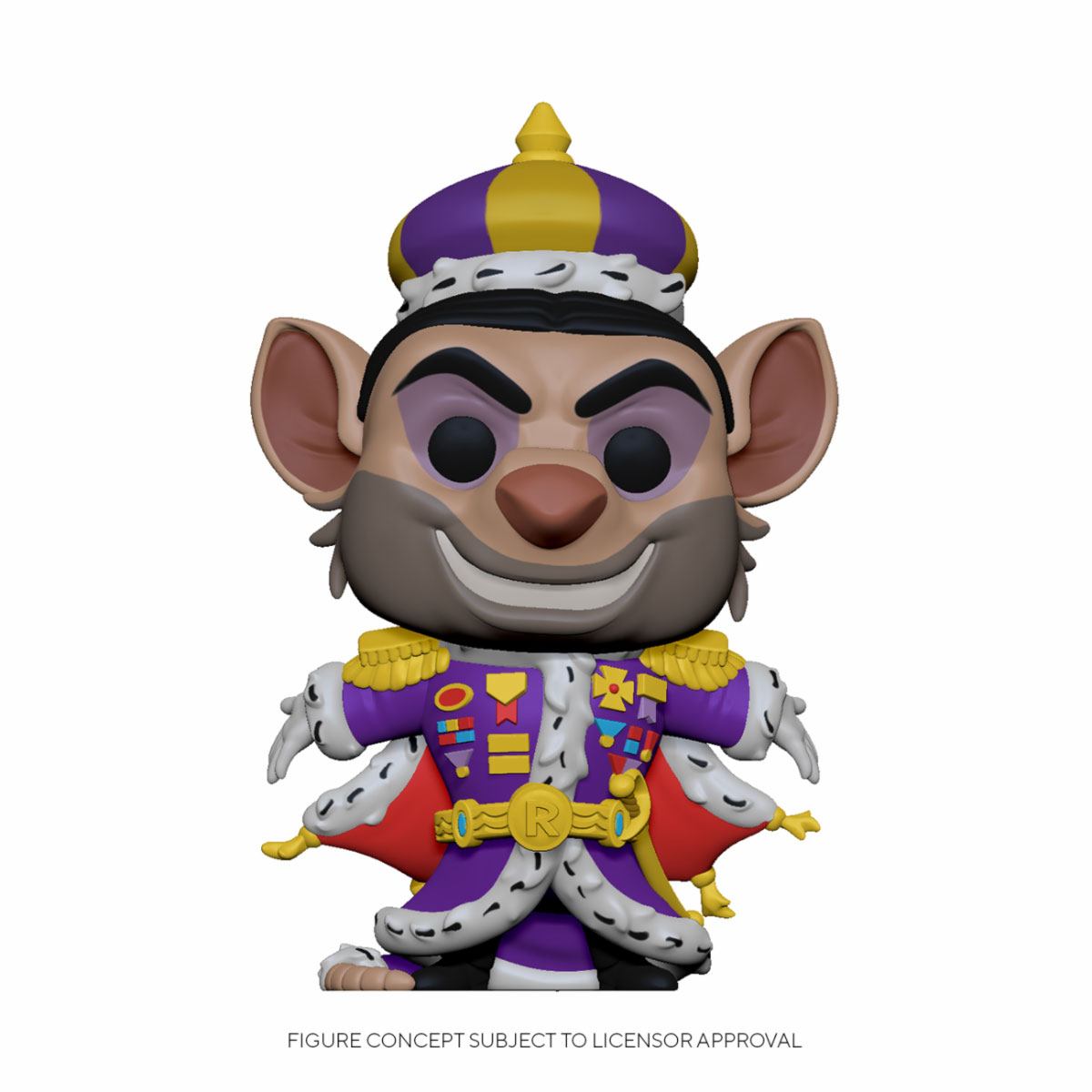 Basil, détective privé POP! Disney Vinyl figurine Ratigan 9 cm