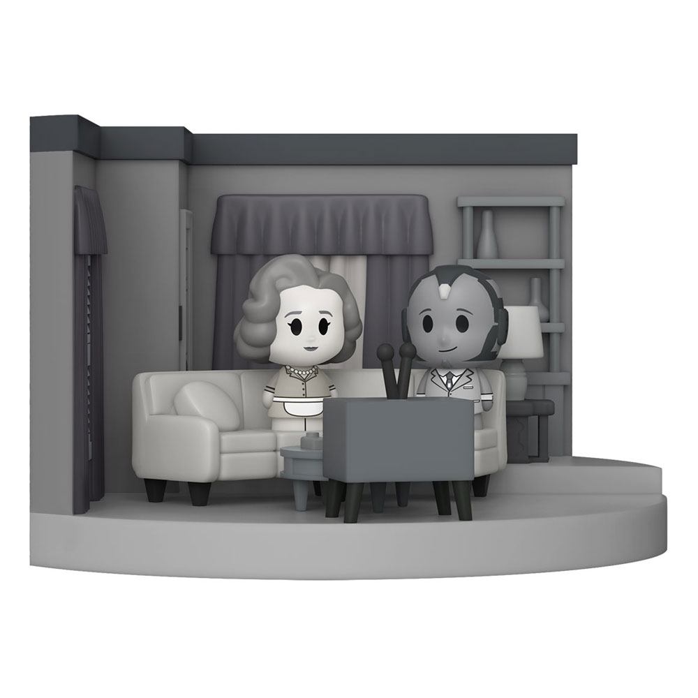 WandaVision POP! Mini Moment Vinyl figurines Set LR 50's 9 cm