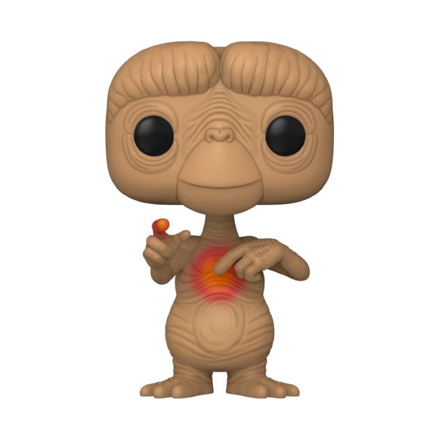 E.T. 40th Anniversary POP! Movies Vinyl figurine E.T. w/heart (Glow-in-the-Dark) 9 cm