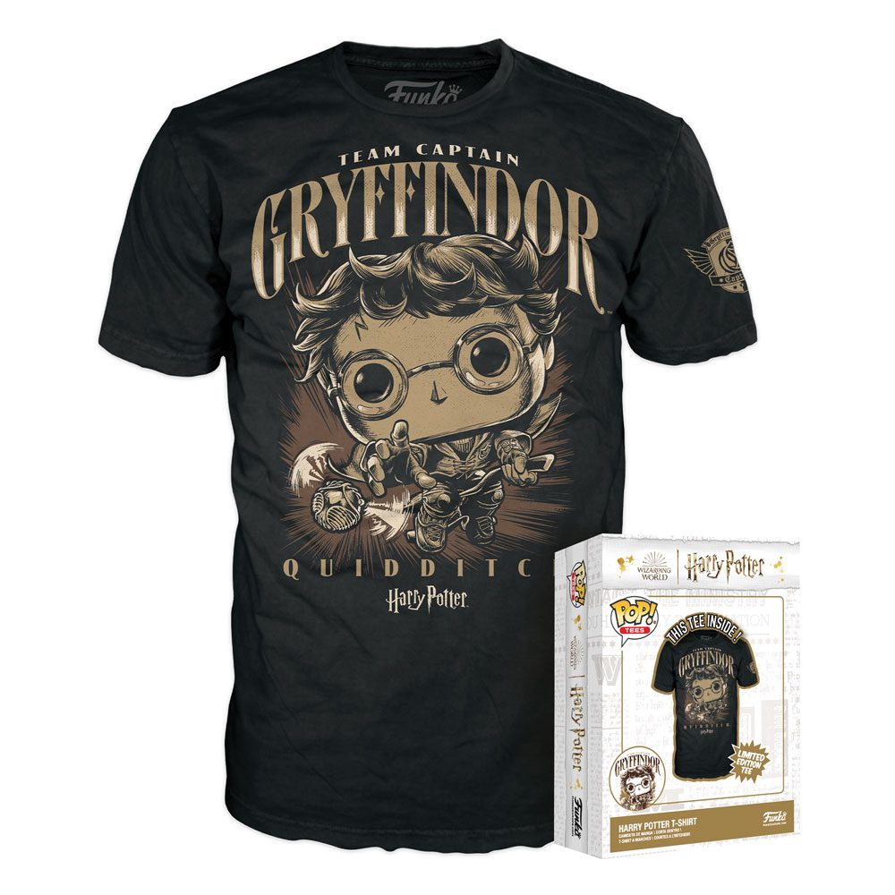 Harry Potter Boxed Tee T-Shirt Quidditch Harry (M)