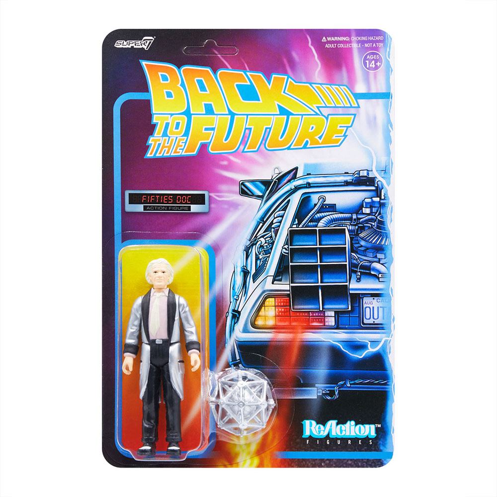 Retour vers le futur - figurine ReAction - Fifties Doc