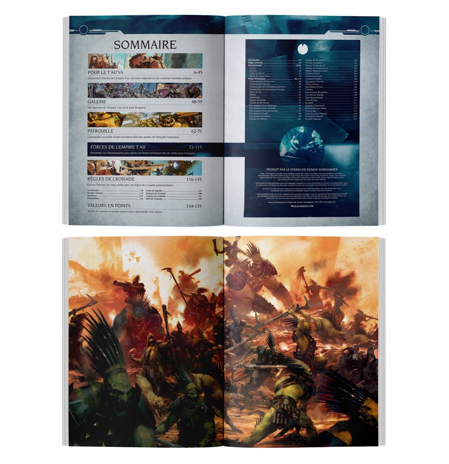 Warhammer 40k - T'au Empire : Codex (FR)