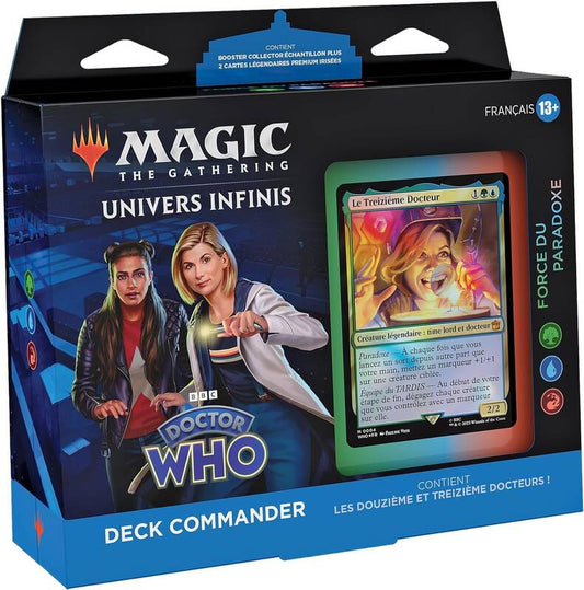Magic the Gathering - Univers infinis : Doctor Who - Deck Commander : Force du paradoxe (français)