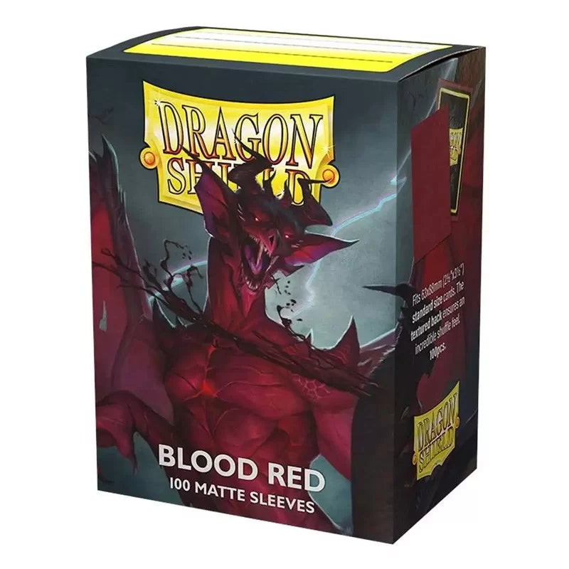 Dragon Shield - 100 Sleeves standard Classic Blood Red