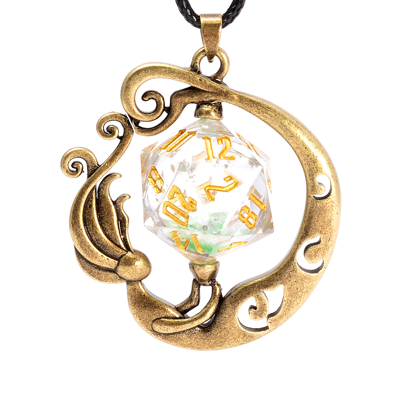 Sirius Dice - Mermaid D20 Necklace