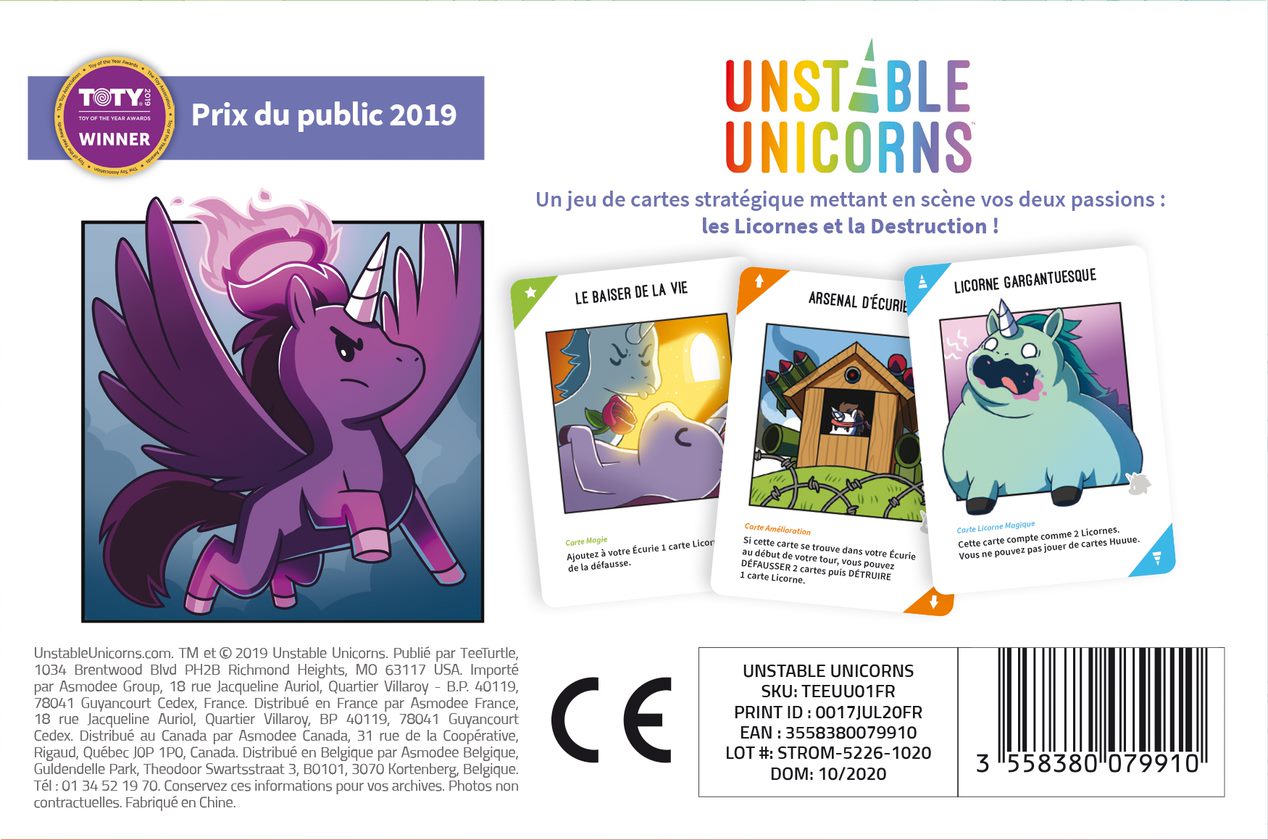 Unstable Unicorns - 2nde édition (français)