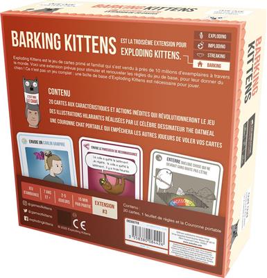 Exploding Kittens - Ext. Barking Kittens (FR)