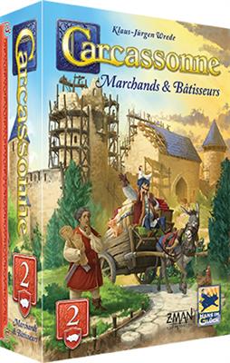 Carcassonne ext 2. Marchands et Bâtisseurs