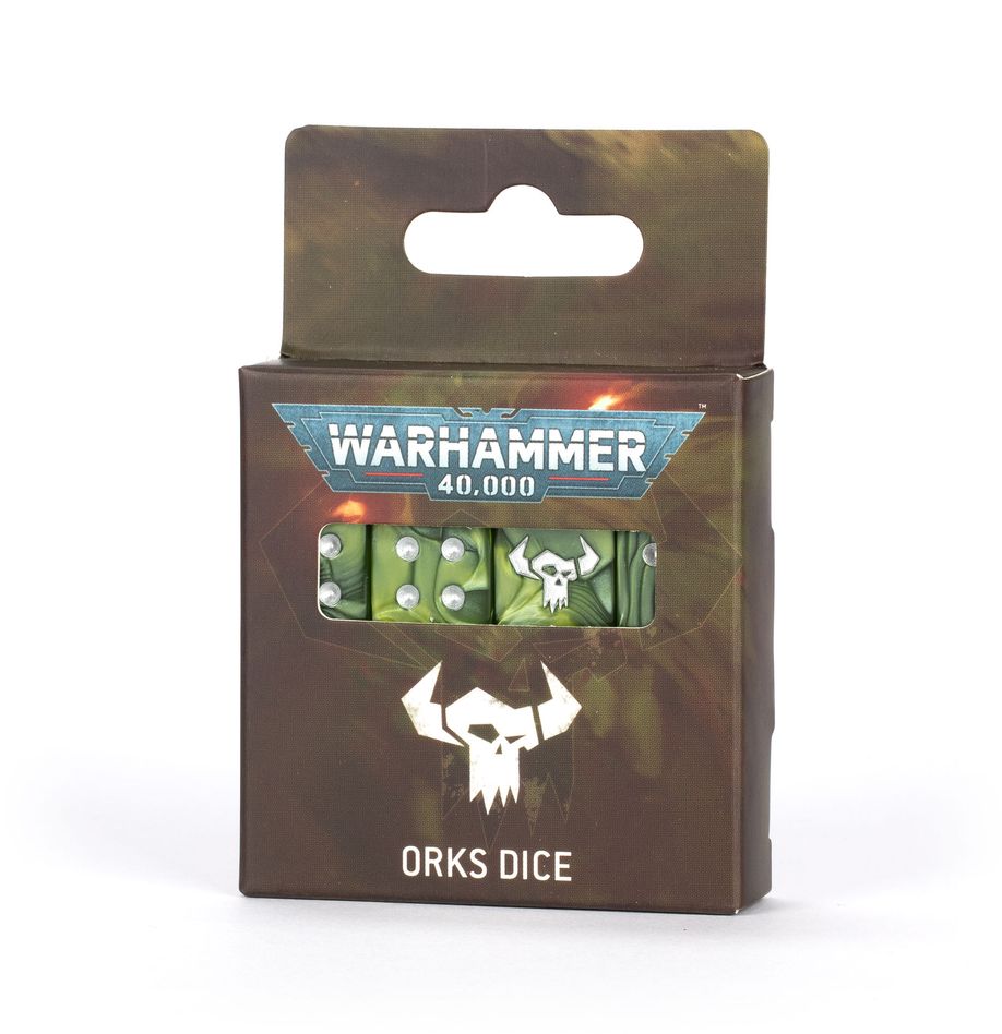 Warhammer 40k - Orks/orcs : Dice/dés