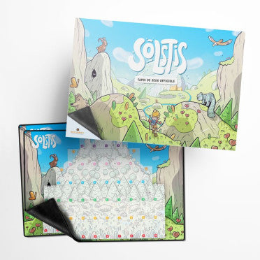 Solstis x Wogamat : 2 tapis de jeux officiels