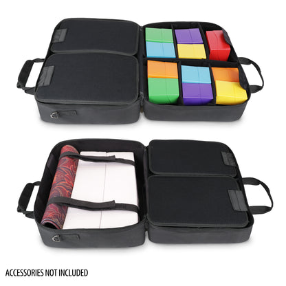 USA Gear - Deck Box Bag Travel Case: Black