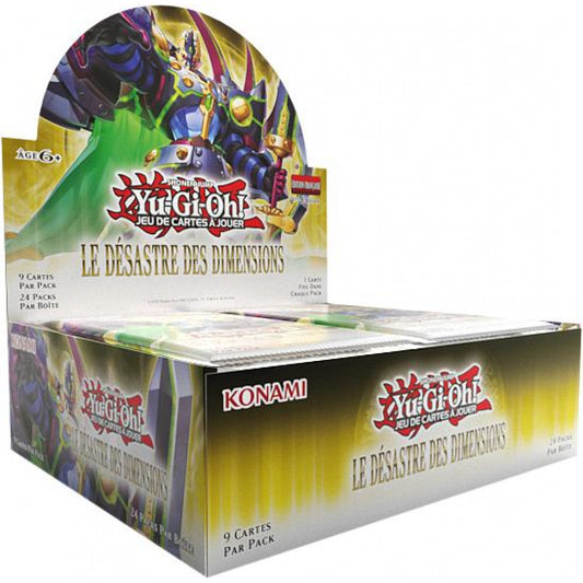 Yu-Gi-Oh! - Le désastre des dimensions - Display 24 boosters 1ère édition (français)