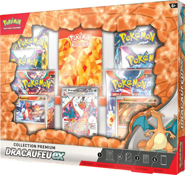 Pokémon - Coffret Colletion Premium Dracaufeu ex (français)