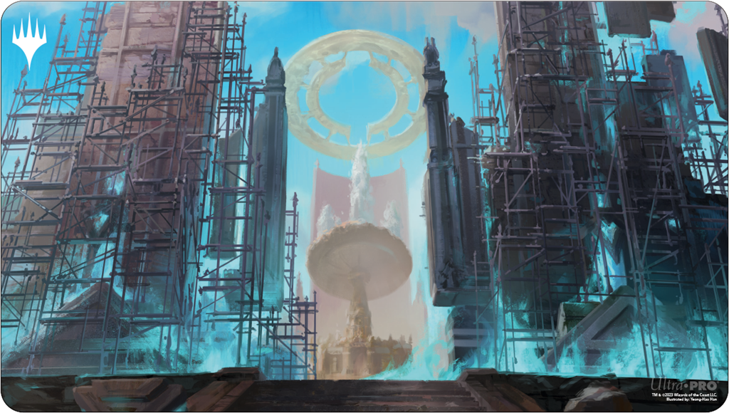 Ultra Pro - Magic the Gathering - Playmat Ravnica Remastered : Azorius Senate