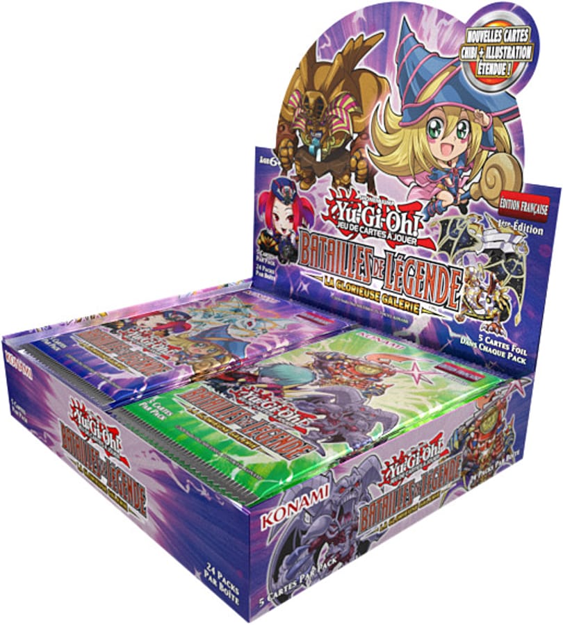 Yu-Gi-Oh! - Batailles de Légende: La Glorieuse Galerie - Display 24 boosters 1ère édition (français)
