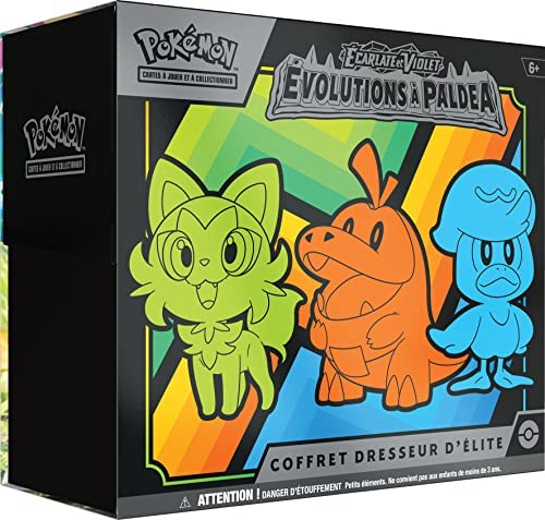 Pokémon - Ecarlate et Violet : Evolutions à Paldea (EV02) - Coffret dresseur d'élite ETB (français)