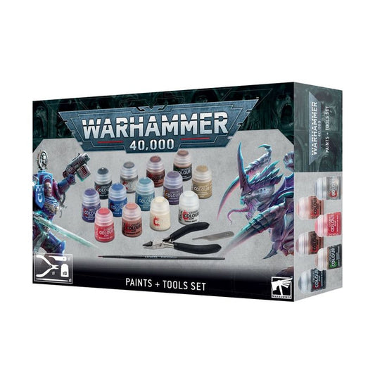 Warhammer 40k- set outils + peintures