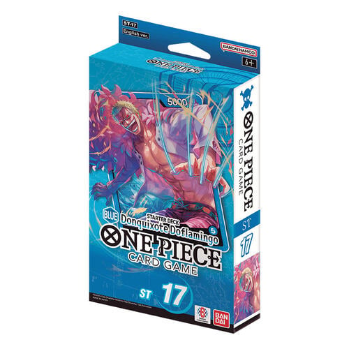 One Piece Card Game - Starter Deck ST17 : Donquixote Doflamingo blue/bleu (English)