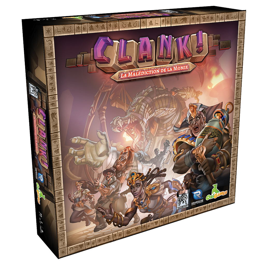 CLANK! - Ext. LA MALÉDICTION DE LA MOMIE (français)