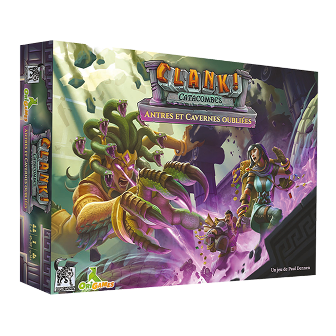 CLANK! CATACOMBES - Ext. ANTRES ET CAVERNES OUBLIÉES (français)