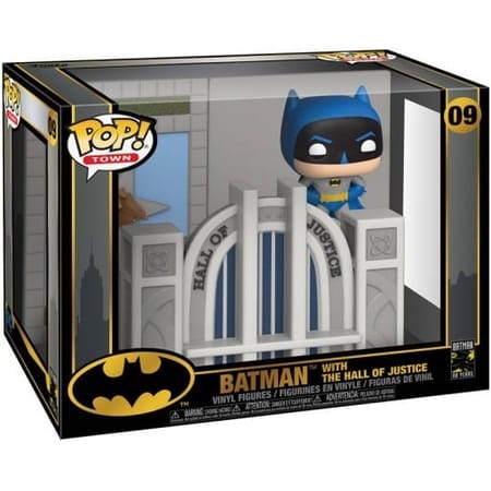 BATMAN - POP N° 09 - Batman with the hall of justice