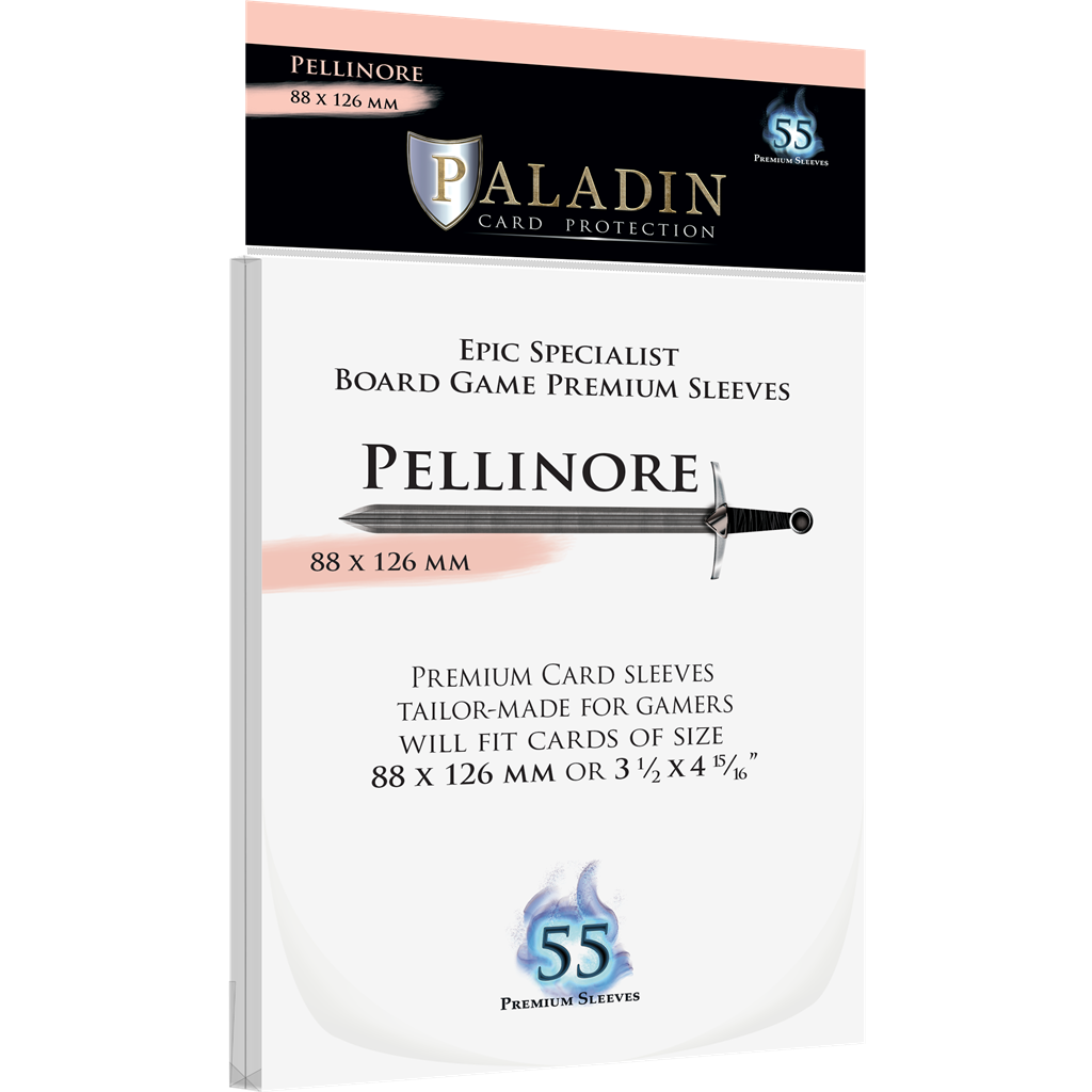 PALADIN SLEEVES - PELLINORE PREMIUM EPIC SPECIALIST 88X126MM (55 SLEEVES)