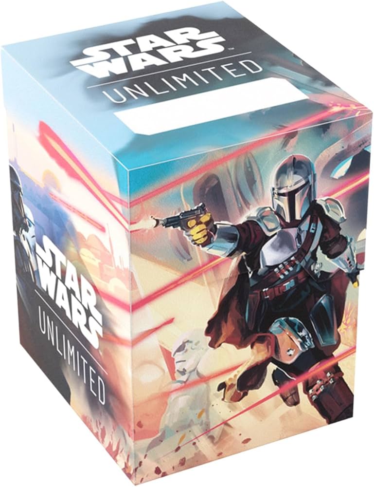 GameGenic / Star Wars Unlimited - Deck box soft crate Mandalorian