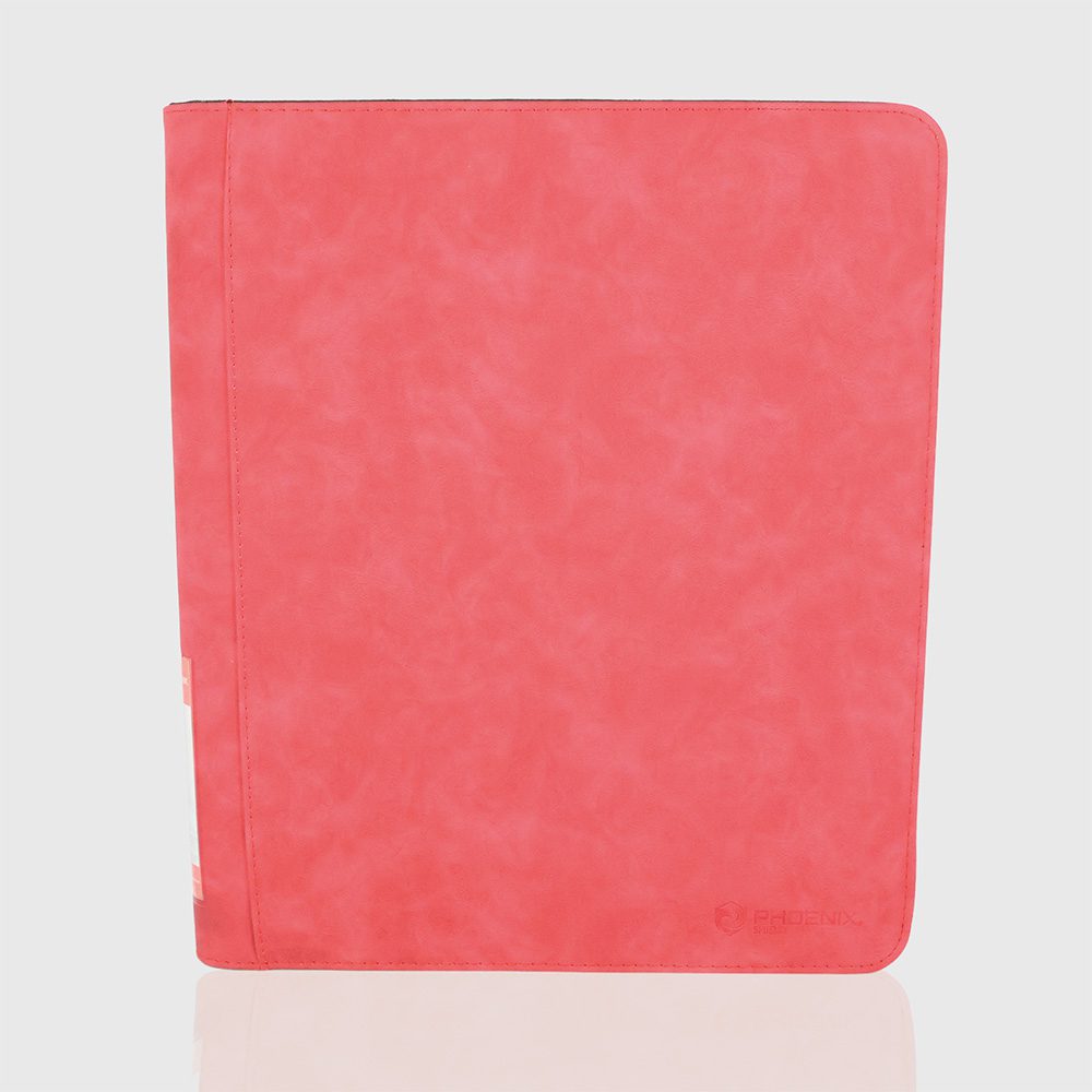 Phoenix Shield - Toploader - Luxe - ZIP 9-pockets Red (360 cards)