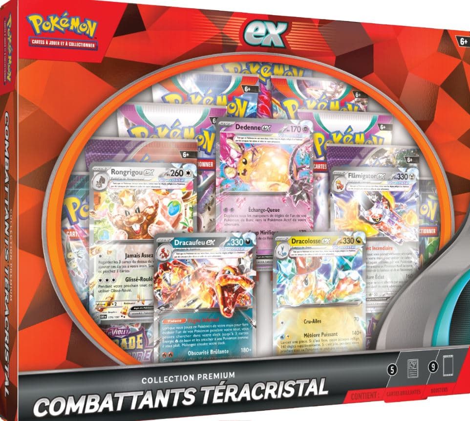 Pokémon - Coffret Collection Premium Combattants Téracristal (français)