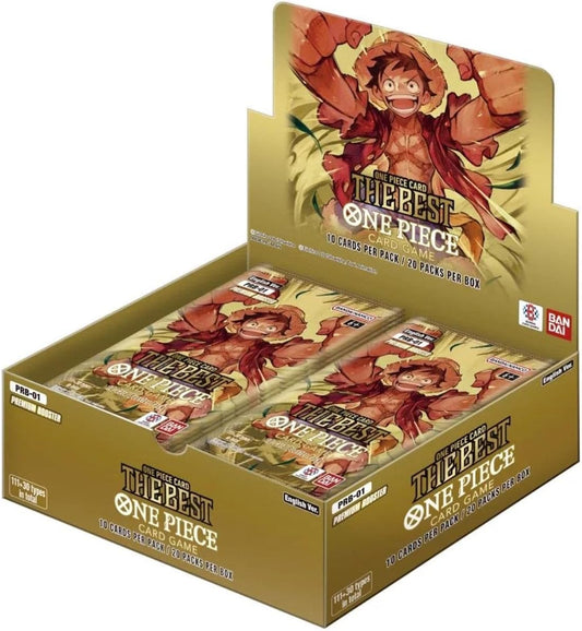 One Piece Card Game - PRB01 The Best - Display 20 boosters (English)