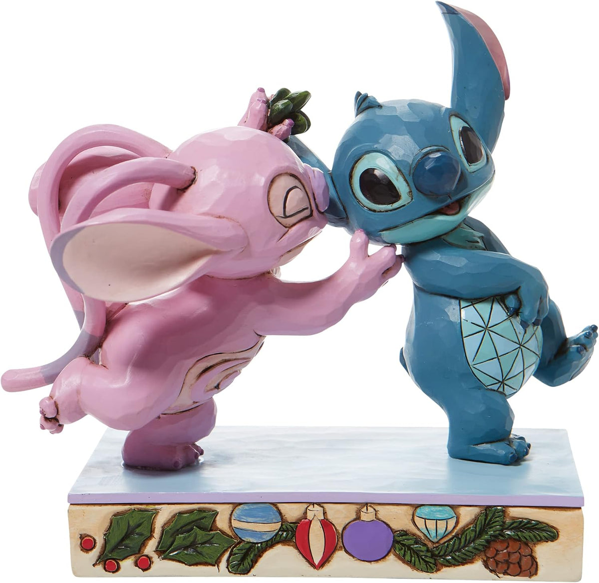 DISNEY Traditions - Stitch & Angel : Baisers sous le gui/Mistletoe kisses
