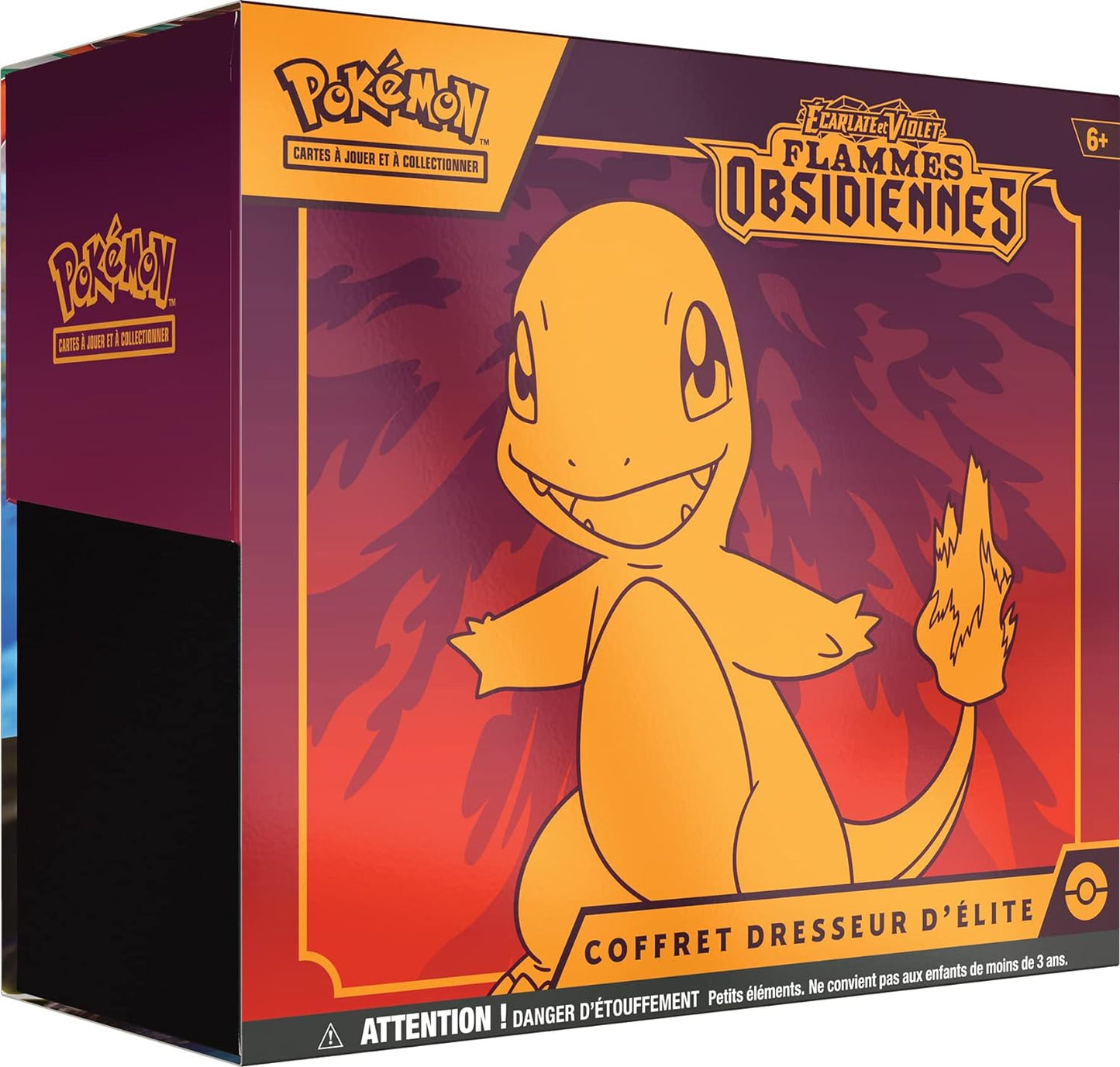 Pokémon - Ecarlate et Violet : Flammes Obsidiennes (EV04) - Coffret dresseur d'élite ETB (français)