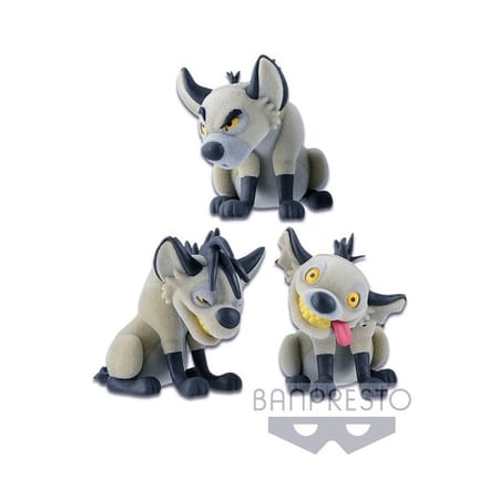 Disney - Lion King/Roi Lion - Figurine Fluffy Puffy Banzai, Shenzi et Ed