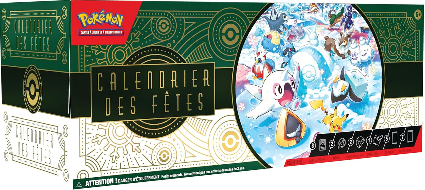 Pokémon - Calendrier des fêtes 2024 (français)