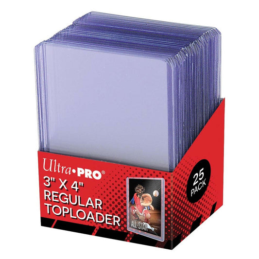 Ultra PRO - Regular Toploader x25 (standard) 3" x 4"