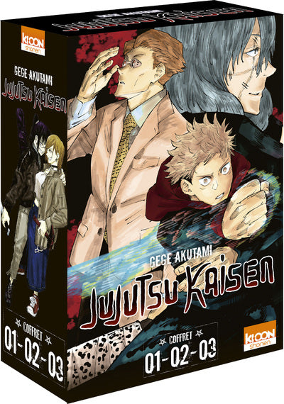 COFFRET JUJUTSU KAISEN VOL. 1