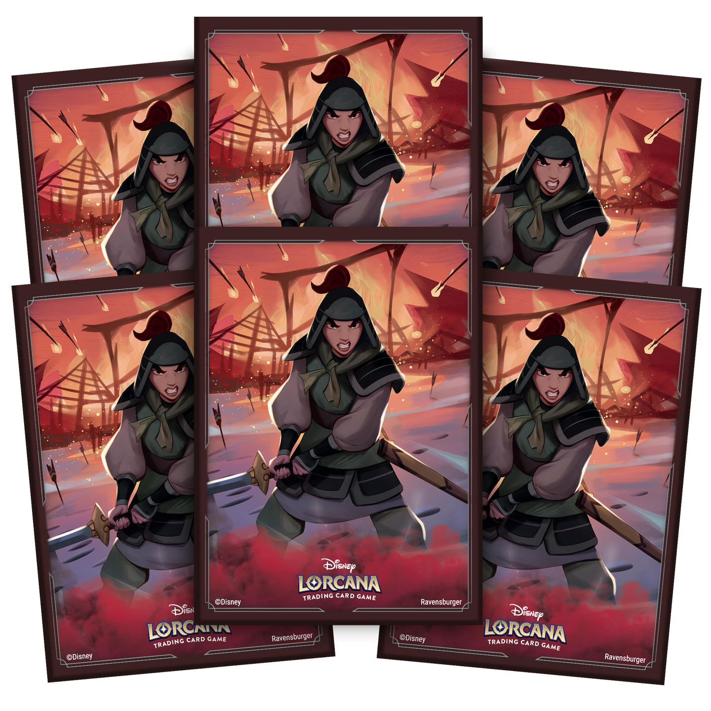 Lorcana - Chapitre 2 : L'ascension des Floodborn - Sleeves/protège-cartes Mulan