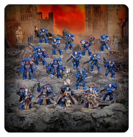 Warhammer 40k - Combat patrol/Patrouille combat : Ultramarines