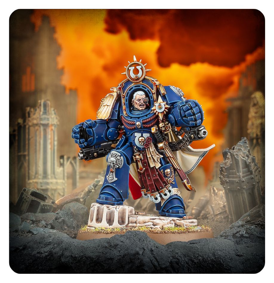 Warhammer 40k - Ultramarines : Marneus Calgar in Armour of Antilochus / En Armure d'Antilochus