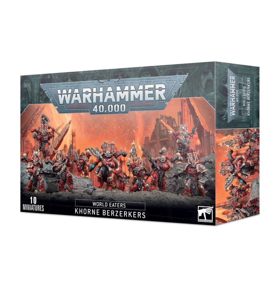 Warhammer 40k - World eaters : Khorne Berzerkers