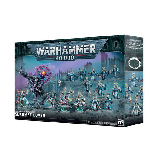 Warhammer 40k - Thousand Sons Battleforce - Sekhmet Coven / Bataillon Thousand Sons - Coterie Sekhmet