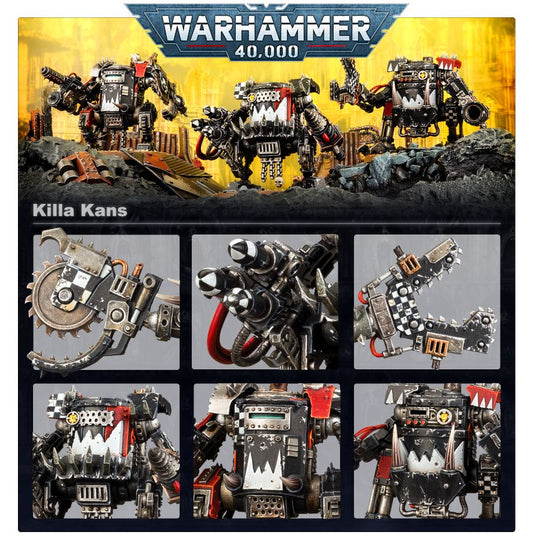 Warhammer 40k - Orks : Killa Kans/Boit'Kitu Orks