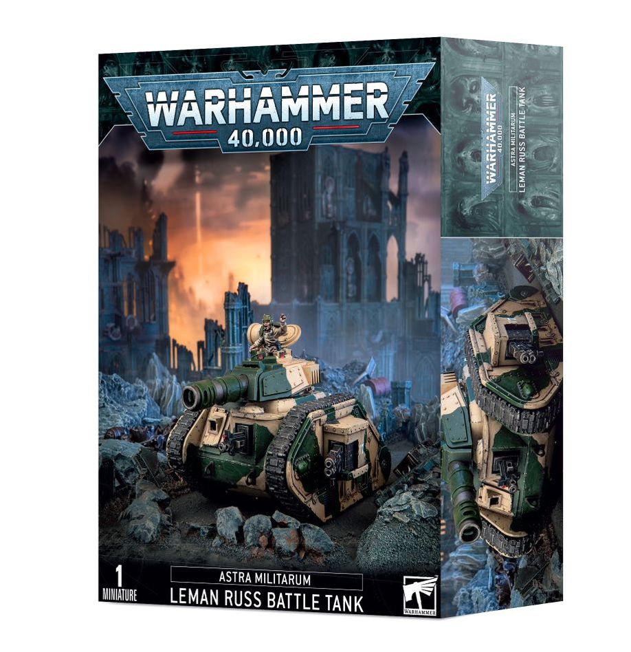 Warhammer 40k - Astra Militarum : Leman Russ Battle Tank/Char de combat