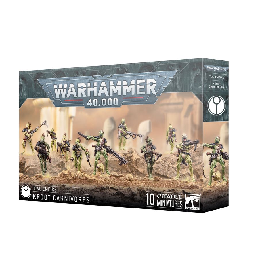 Warhammer 40k - T'au Empire : Kroot carnivores (à partir du 11/05)