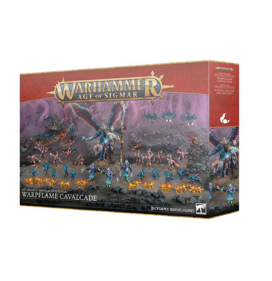 Warhammer Age of Sigmar - Battleforce Disciples Of Tzeentch : Warpflame Cavalcade / Bataillon : Cavalcade Du Feu Maudit