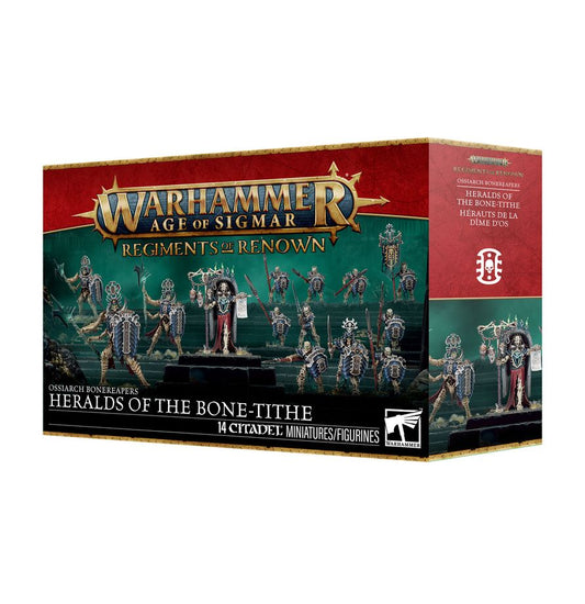 Warhammer Age of Sigmar - Ossiarch Bonereapers : Heralds Of The Bone-Tithe / Hérauts De La Dîme d'Os