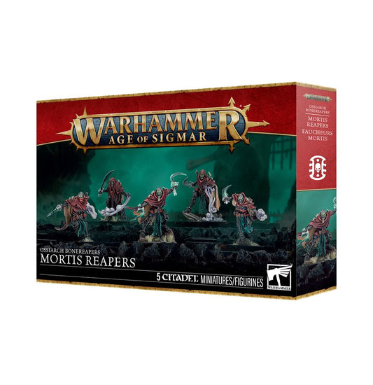 Warhammer Age of Sigmar - Ossiarch Bonereapers : Mortis Reapers